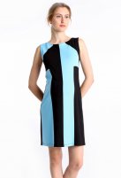 Fragile Arrow Dress, light blue