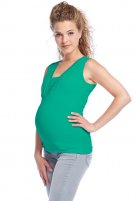 Queen Mum zwangerschaps- en borstvoedingstop, emerald