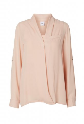 Mama Licious zwangerschaps- en borstvoedingsblouse Virginia, blush