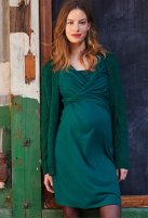 Queen Mum zwangerschaps- en borstvoedingsjurk, green
