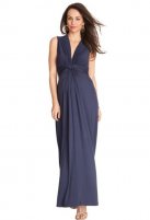 Seraphine maxi zwangerschapsjurk Jo, navy