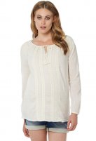 Noppies zwangerschapsblouse Gwyn, off white