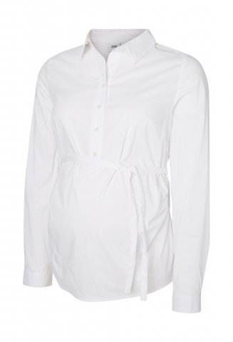 Mama Licious zwangerschapsblouse Ebba, white