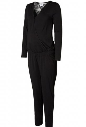 Mama Licious jumpsuit Allie, black