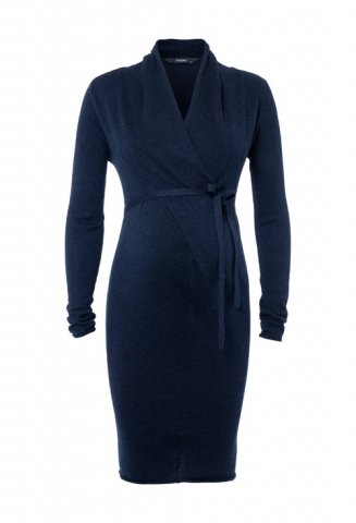 Noppies zwangerschapsjurk knit Zara, dark blue