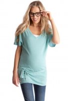 Zwangerschaps- en borstvoedings tuniek/top Anthea Seafoam