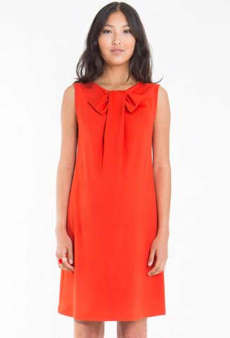 Fragile Bow Dress, grenadine