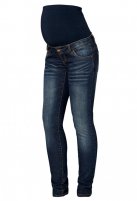 Mama Licious straight jeans Monique, dark blue