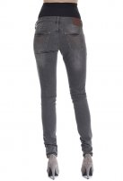 Queen Mum Slimfit zwangerschapsjeans, grey