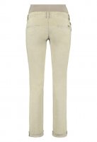 Love2Wait zwangerschapsbroek chino taupe