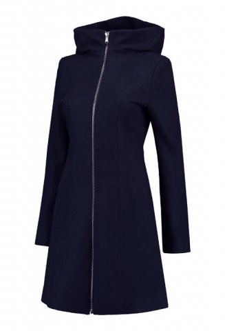 Love2wait zwangerschapsjas Double Zipper, navy