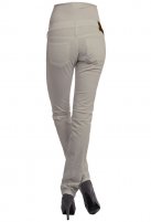 Queen Mum zwangerschapsbroek straight cotton, stone