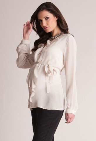 Seraphine zwangerschapsblouse Evita Silk