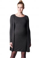 Noppies zwangerschapsjurk knit Haeli, anthracite