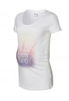 Mama Licious zwangerschaps T-shirt Urban, bright white