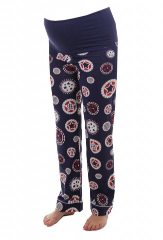 CharlieChoe pyjama/lounge broek, stars and stripes