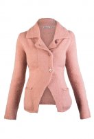 Queen Mum cardigan Tweedy, rose