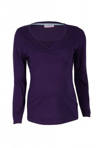 Charlie Choe borstvoedingsshirt, royal purple