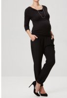 Mama Licious jumpsuit Inge, black