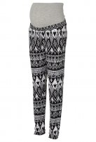 Mama Licious zwangerschapsbroek Trival, print black